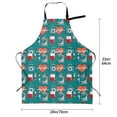 thumbnail image 2 of Cauagu Medical Elements Aprons with Pockets,Waterproof Apron for Women,Kitchen Cooking Apron Adjustable Bib Aprons Chef Apron for Cooking,Drawing,Crafting, 2 of 8