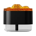 thumbnail image 2 of Humidificador de dormitorio simulado USB de 300ml con humidificador Personal silencioso y ligero de 7 colores para uso diario, hogar y oficina Negro, 2 of 8