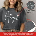 thumbnail image 3 of MOUSYA Gigi Shirts for Grandma Womens Gigi Heart Graphic Tshirts Tops Perfect Gifts for Mom, 3 of 17