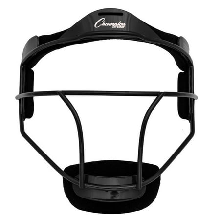 Champion Sports Softball Fielder's Face Mask, Black, Youth Size (Best Face Mask For Spots)