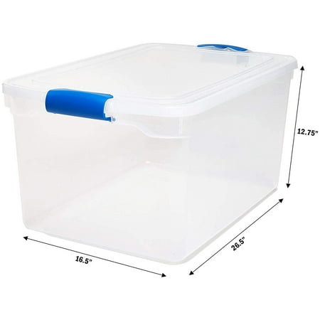 stackable homz latching bins