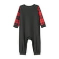thumbnail image 5 of Fiomva Family Christmas PJs Matching Sets, Red Plaid Xmas Pajamas Holiday Home Long Sleeve Sleepwear Jammies Clothes, 5 of 10