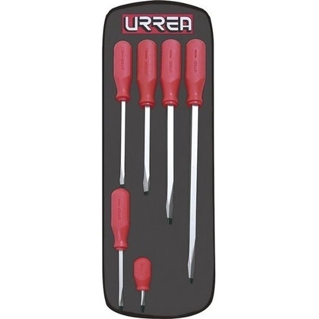 Juego de 6 Destornilladores Serie R Combinado 9800AR Urrea