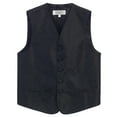 thumbnail image 2 of Gioberti Kids and Boys 4pc Paisley Vest Set - Vest, Bowtie, Tie, Pocket Square, 2 of 5