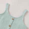 thumbnail image 5 of TOWED22 Toddler Baby Infant 2 Piece Adorable Outfits Sleeveless Tank Tops and Shorts Cute Sets Girls Summer Clothing Casual(Green,18-24 M), 5 of 8