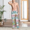 thumbnail image 6 of Lsque Space Doodle Print Men's Pajama Pants, Lounge Pant - Comfortable Home Wear,Elastic Waistband, Stylish Design-Medium, 6 of 9