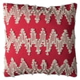thumbnail image 4 of Rizzy Home Frayed Chevron Decorative Pillow, 4 of 6