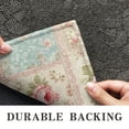 thumbnail image 6 of Pioneer Flower Floral Print Pattern Door Rugs,Washable Non Slip Door Mats Indoor,Decorative Door Mats,Entry Mat Indoor for Entrance,Bedroom,Kitchen,Bathroom,20"x32", 6 of 6