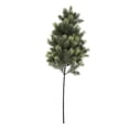 thumbnail image 3 of Clearance Under $2 Long Flocked Pine Branch 24.4in for Christmas Wreath and Garland Making, 3 of 5