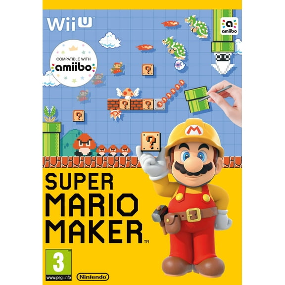 Pre-Owned Super Mario Maker Bundle- Nintendo Wii U