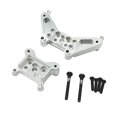 thumbnail image 2 of Soportes de montaje de choque delantero y trasero 1:14, tableros de choque RC, piezas de control remoto para 14301 y 14302 RC Car Truck, accesorios plata, 2 of 7