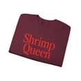 thumbnail image 3 of Shrimp Queen Sweatshirt Gifts Crew Neck Shirt Long Sleeve Unisex, 3 of 5