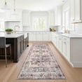 thumbnail image 4 of Delara 2.5'x10' Machine Washable Area Rug, Soft & Durable, Non-Slip, Stain Resistant, Meadow, for Bedroom, Living & Dining Room, 4 of 8