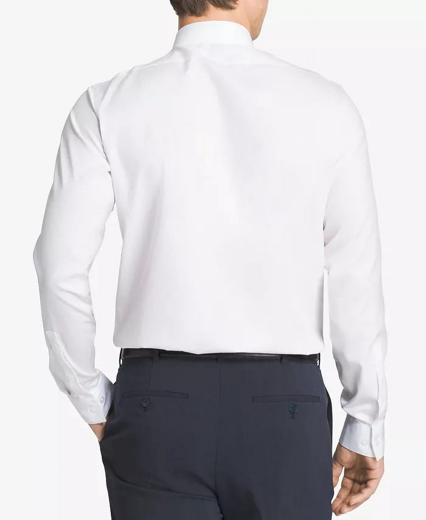 Calvin Klein Men Slim Fit Non-Iron Herringbone Point Collar Dress Shirt - Walmart.com Calvin Klein Men Slim Fit Non-Iron Herringbone Point Collar Dress Shirt - Walmart.com