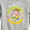 thumbnail image 3 of Toy Story - Friends To Infinity - Toddler And Youth Crewneck Fleece Sweatshirt, 3 of 5