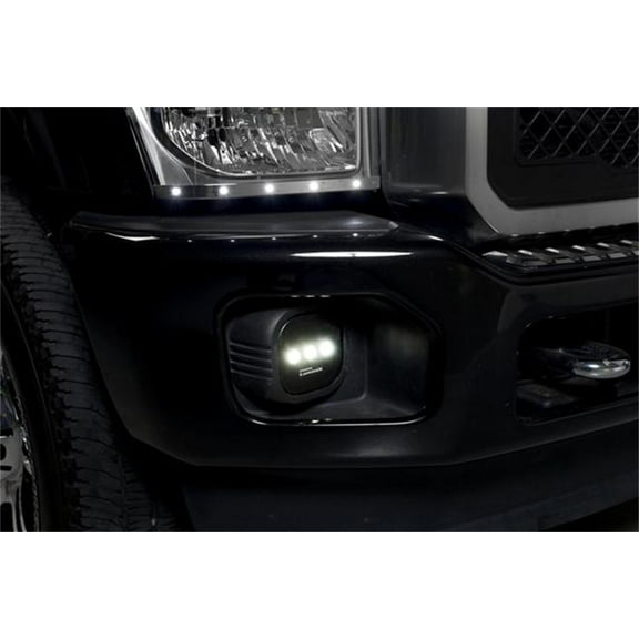 Putco 12004 Luminix High Power LED Fog Lamps Fits select: 2011-2016 FORD F250, 2011-2016 FORD F350