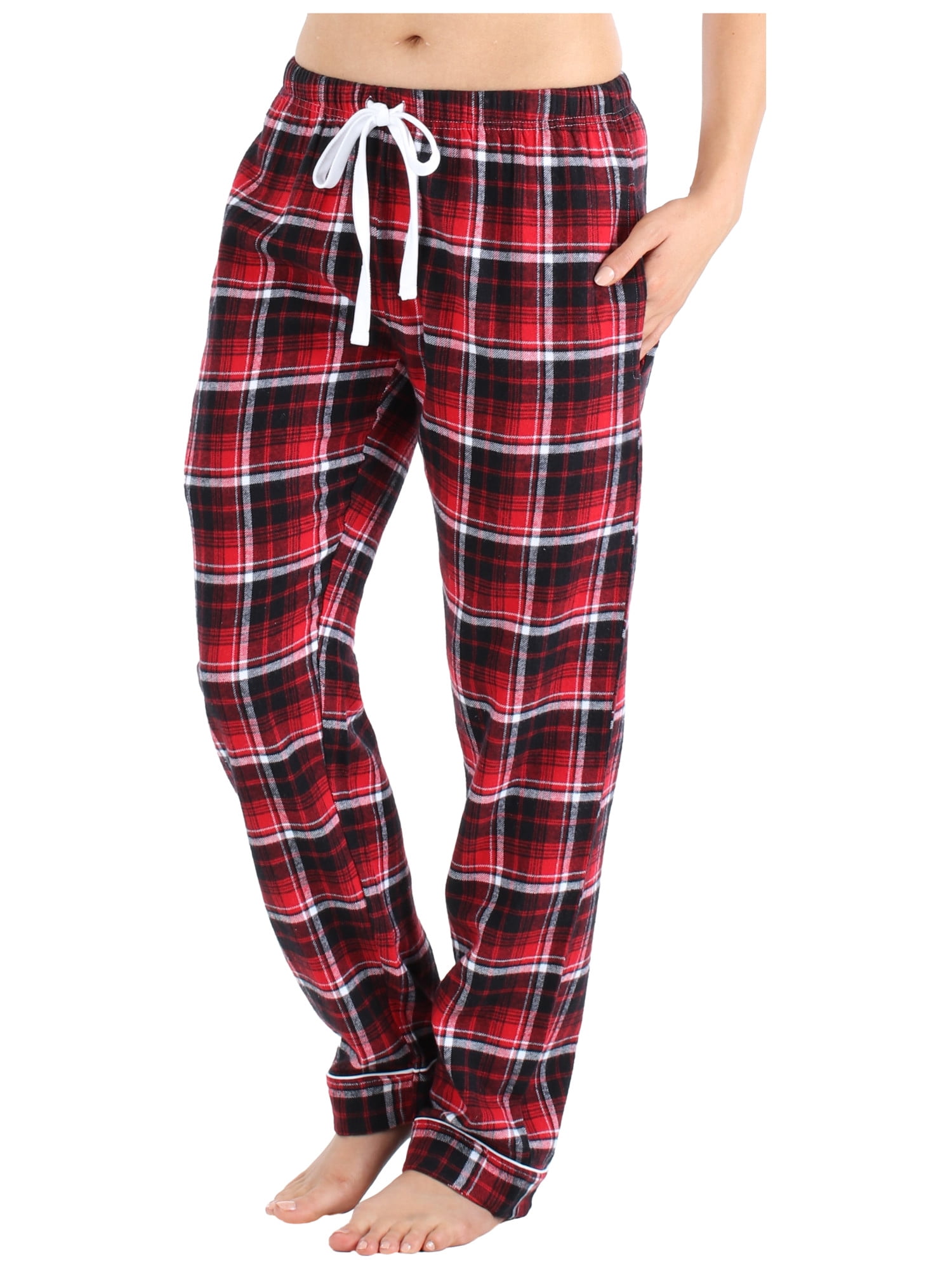 PajamaMania Women or Women's Cotton Flannel PJ, Female Pants - Walmart.com