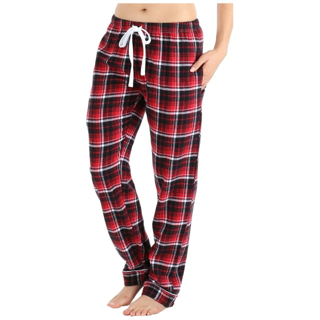 PajamaMania Women or Women's Cotton Flannel PJ, Female Pants - Walmart.com