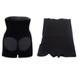 thumbnail image 6 of Women's Seamless Hi-Waist Tummy Control Open Butt Lift Boyshort, 6 of 6