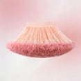 thumbnail image 4 of hengsof Kids Flowy Tulle Tutu Skirt for Dance, Elastic Waist Puffy Layers Performance Skirt, Recital Costume for Girls Size 0-10 Years, 4 of 5