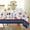 Flower 2, variant on SASTYBALE 4th of July Tablecloth for Rectangle Tables, Memorial Days Independence Day Table Cover with Star and Stripes, Spill Proof Patriotic Table Cloth for Picnic Party Dinner Decor