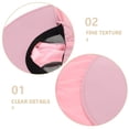 thumbnail image 3 of FESTFENDS Sombreros Para El Sol Con Chal Rosa Para Protección Uv En Senderismo Y, 3 of 6