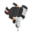 thumbnail image 3 of Motorcycle Phone Mount Holder Waterproof Motorcycle Cell Phone Holder Anti-theft 360 Rotation M8 Screw Mount for 3.5-6.5inch Phone, 3 of 7