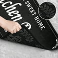 thumbnail image 3 of Kitchen rug Black Anti-Fatigue Kitchen Floor Mat – Non-Slip, Cushioned Comfort, Waterproof, Stylish Design, Perfect for Kitchen, Laundry Room, and Entryway 20x59 inch, 3 of 7