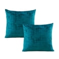 thumbnail image 5 of Home Soft Things Textured Velvet Pillow Covers (Set of 2), - Agate Green - 26" x 26", 5 of 6