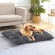 thumbnail image 4 of CshidWorld Cama Grande para Perro Cama de Jaula de Perro Esponjosa y Mullida de hasta 65 Lb, Cama Ortopédica Lavable con Fondo Antideslizante para Perros Grandes y Medianos, Cama de Jaula de Perro de, 4 of 9