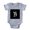 Heather Grey, variant on CafePress - Gothic Initial Y - Cute Infant Baby Football Bodysuit