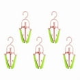 thumbnail image 3 of Percha Paquete de 5 perchas plegables de viaje multifuncionales rojas para ropa JASKFLY, 3 of 8