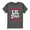 HEATHER CHARCOAL, variant on Instant Message - Baseball Lil Bro - Youth Boys Short Sleeve Graphic T-Shirt