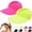 2Mint Green, variant on Harpily 3PC Unisex Visor Hat UPF 50 Foldable Empty Top Wide Brim Open Top Ponytail Sun Blocking Hat for Outdoor Activities
