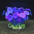 thumbnail image 4 of Plantas acuáticas artificiales para acuario, decoración de plantas de pecera de plástico, 5 piezas., 4 of 5