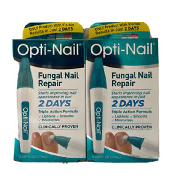 2 Pack, OptiNail Fungal Nail Repair Pen 0.125 Oz. Exp 11/23+, 5523