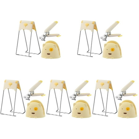 

BESTONZON 5 Sets of Reusable Dishes Lifter Anti-Scald Plate Clamp Hot Pan Gloves Kitchen Bowl Gripper Bowl Clip