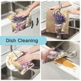 thumbnail image 2 of 6 Pieces of Kitchen Towels Ultra Soft Absorbent Quick Drying Dish Cloths 11×11inch A Basket Of Purple Lavender, 2 of 9