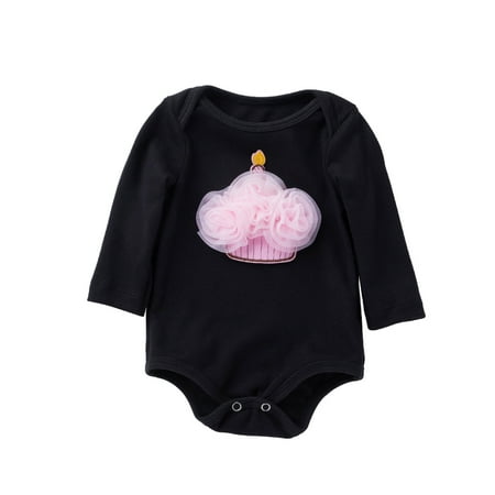 

Honeeladyy Winter Coats Newborn Infant Baby Boys Girls Valentines Love Heart Romper Bodysuit Clothes Black Sales Online