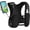 Black, variant on UniVerse Running Vest for Women Men, Lightweight Hydration Vest with 500ML Soft Flask & Phone Holder, Reflective Running Backpack, Adjustable Run Pack Water Bottle, Runner Marathon Essentials