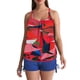 thumbnail image 2 of Trajes de baño tankini para mujer Traje de baño de dos piezas para mujer Top de baño para mujer con pantalones cortos Traje de baño suelto Traje de baño de dos piezas para mujer, 2 of 5