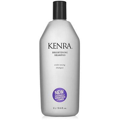 Purple shampoo for gray hair under hair