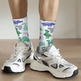 thumbnail image 6 of KLL Dinosaur Print Cool Socks Men's Women's Crew Socks Funny Crazy Novelty Stockings, 6 of 6