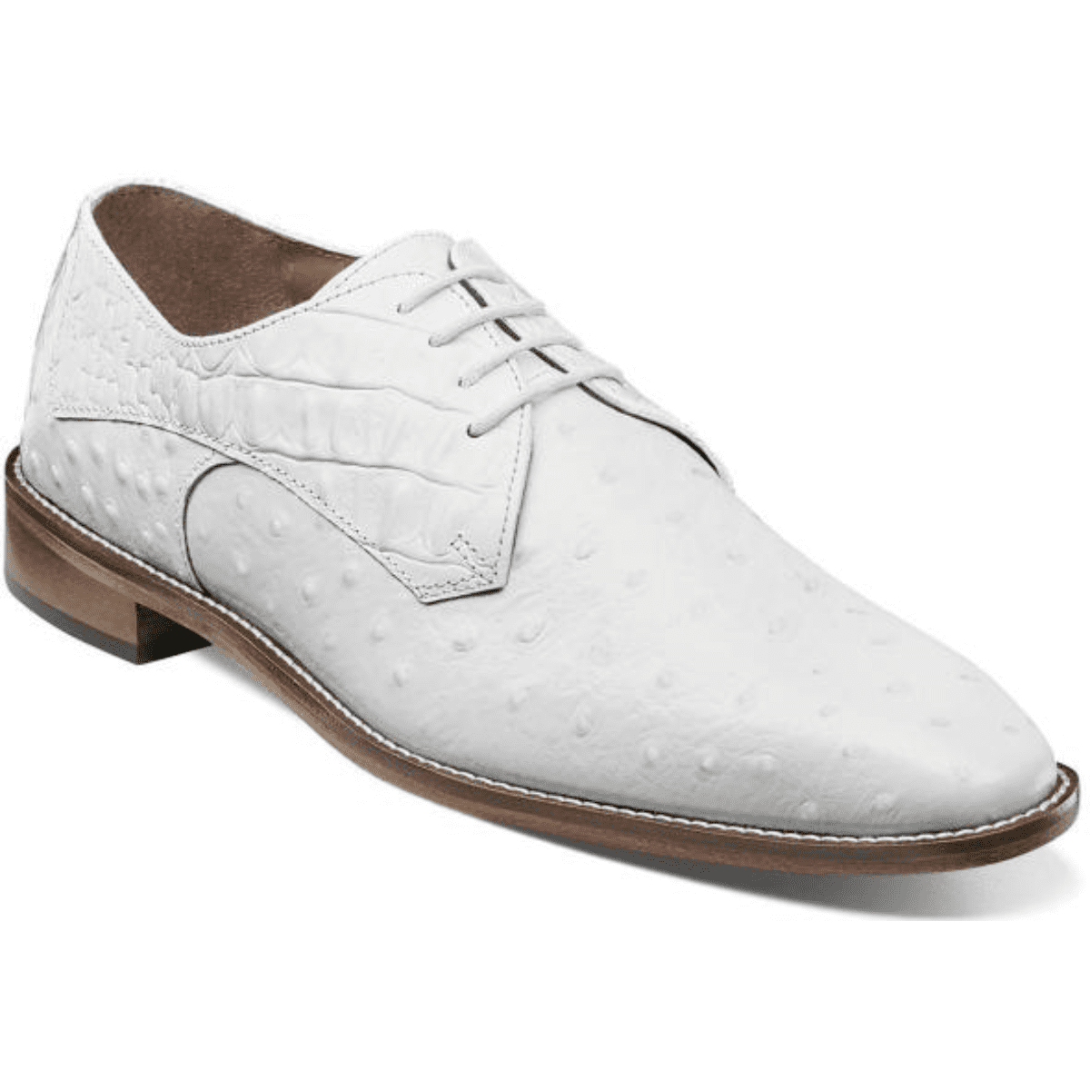 Stacy Adams - Stacy Adams Russo Men's Shoes Oxford White 25273-100 ...