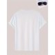 thumbnail image 2 of Men's Cross Print Short Sleeve T-Shirts, Comfy Casual Elastic Crew Neck Tops For Men's Outdoor Activities Tee For Adult, Men, Women, Teen, Teenager, Adolescent, Youth, 2 of 4