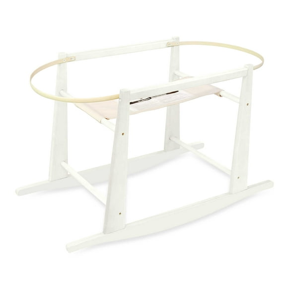 Jolly Jumper Rocking Moses Basket Stand - White