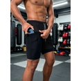 thumbnail image 2 of Men’s Running Shorts, Workout Gym Athletic Shorts for Men Quick Dry Lightweight Training Shorts with Pockets, 2 of 5