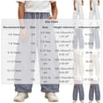 thumbnail image 3 of Qingpeng Girls Wide Leg Pants High Waist Drawstring Striped Cuffs Lightweight Wrinkled School Outdoor Casual Spring Summer Long Pants for Kids, 3 of 7