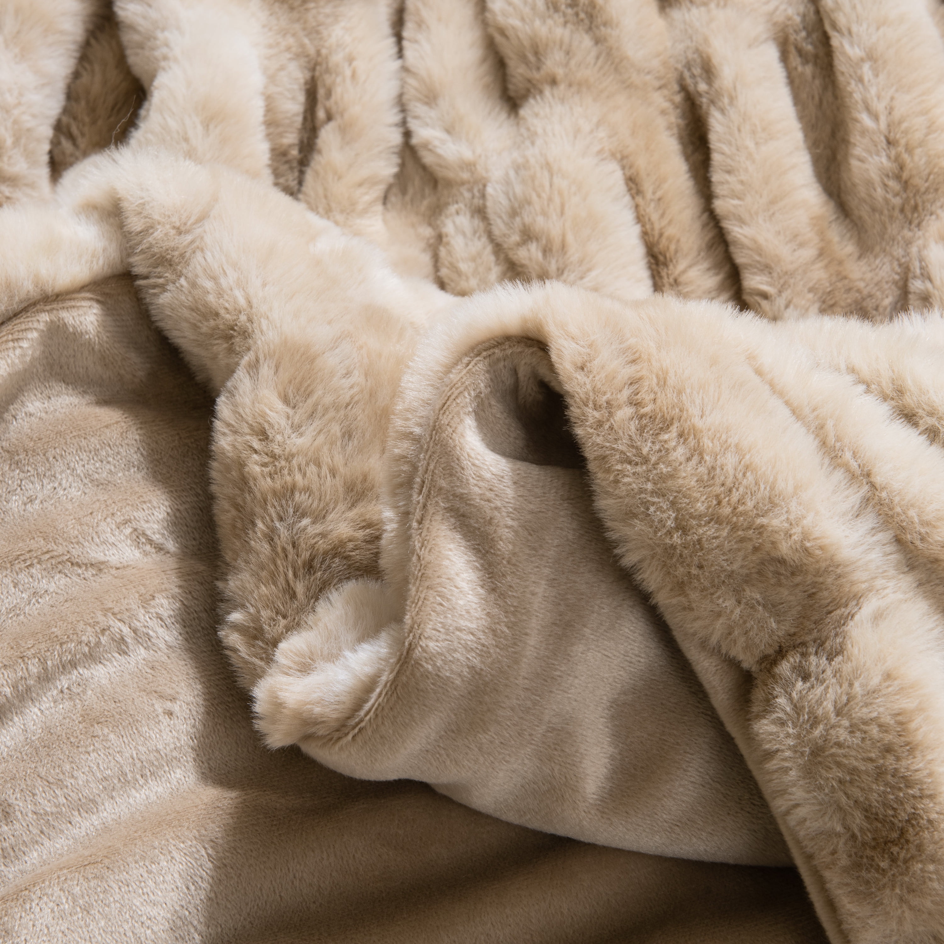 Walmart better homes and online gardens faux fur throw