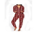 thumbnail image 1 of Combinaison Longue de Sommeil pour Femmes Manches Longues Body Varié avec Motifs de Noël, 1 of 5